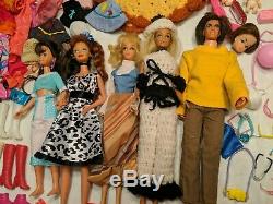 HUGE Lot BARBIE Clothes, Dolls, Furniture, Accessories, Shoes, Pets 1970-Present