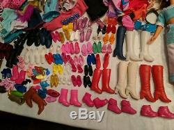 HUGE Lot BARBIE Clothes, Dolls, Furniture, Accessories, Shoes, Pets 1970-Present