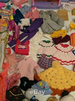 HUGE Lot BARBIE Clothes, Dolls, Furniture, Accessories, Shoes, Pets 1970-Present