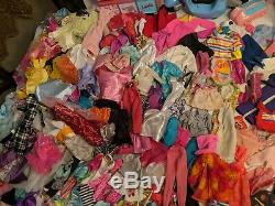 HUGE Lot BARBIE Clothes, Dolls, Furniture, Accessories, Shoes, Pets 1970-Present