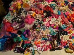 HUGE Lot BARBIE Clothes, Dolls, Furniture, Accessories, Shoes, Pets 1970-Present