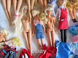 HUGE Lot Barbie Dolls and Clothes Shoes Bags Hats Accessories 300+ Pieces