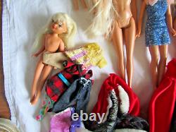 HUGE Lot Barbie Dolls and Clothes Shoes Bags Hats Accessories 300+ Pieces