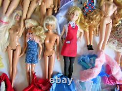 HUGE Lot Barbie Dolls and Clothes Shoes Bags Hats Accessories 300+ Pieces