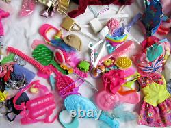 HUGE Lot Barbie Dolls and Clothes Shoes Bags Hats Accessories 300+ Pieces