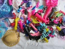 HUGE Lot Barbie Dolls and Clothes Shoes Bags Hats Accessories 300+ Pieces