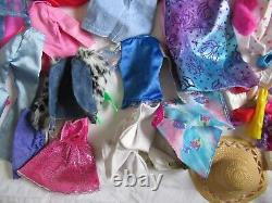 HUGE Lot Barbie Dolls and Clothes Shoes Bags Hats Accessories 300+ Pieces