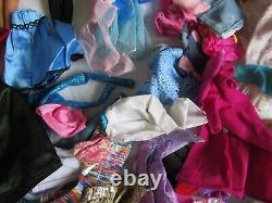 HUGE Lot Barbie Dolls and Clothes Shoes Bags Hats Accessories 300+ Pieces