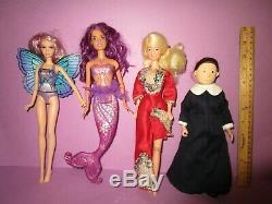 HUGE Mattel Barbie Fashion Fever My Scene Mackie Holiday Princess Fairy Doll Lot