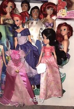 HUGE Mattel Disney Little Mermaid Sister Ariel Daughter Melody Barbie Lot RARE