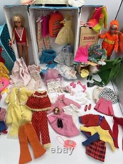 HUGE VINTAGE BARBIE LOT MATTEL JAPANESE SKIPPER MUST SEE 110+ Pieces Clothing