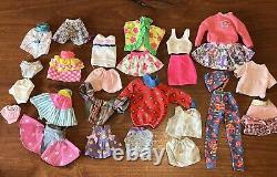 HUGE Vtg 80's/90's Mattel Barbie Ken Lot Baywatch Kira Rollerblade Clothes House