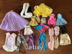 HUGE Vtg 80's/90's Mattel Barbie Ken Lot Baywatch Kira Rollerblade Clothes House