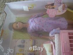 Happy Family Barbie Doll PREGNANT MIDGE withBaby & DOCTOR BARBIE 2 Sets NRFB