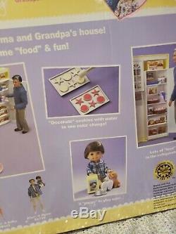 Happy Family Grandmas Kitchen Barbie Doll Set 2003 Mattel #b9880 Mint Nrfb