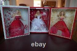 Happy Holidays Christmas Barbie Doll Collection 1988-2023 Lot 36 Set -NRFB