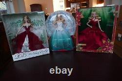 Happy Holidays Christmas Barbie Doll Collection 1988-2023 Lot 36 Set -NRFB