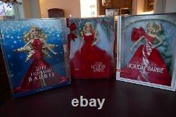 Happy Holidays Christmas Barbie Doll Collection 1988-2023 Lot 36 Set -NRFB