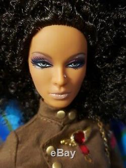 Hard Rock Cafe Aa Model Muse Barbie Doll 2007 Gold Label Mattel #k7946 Mint Nrfb