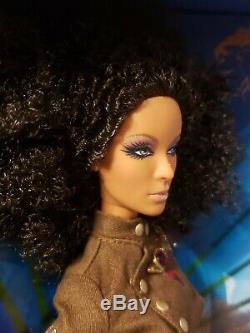 Hard Rock Cafe Aa Model Muse Barbie Doll 2007 Gold Label Mattel #k7946 Mint Nrfb