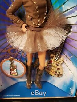 Hard Rock Cafe Aa Model Muse Barbie Doll 2007 Gold Label Mattel #k7946 Mint Nrfb