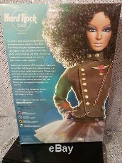 Hard Rock Cafe Aa Model Muse Barbie Doll 2007 Gold Label Mattel #k7946 Mint Nrfb