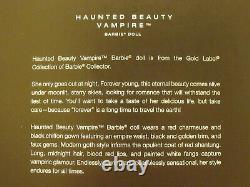 Haunted Beauty Vampire Barbie -2013-X8280-GOLD LABEL-NRFB-Excellent/Mint Cond