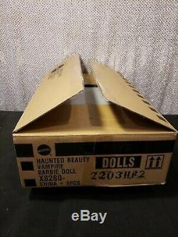 Haunted Beauty Vampire Barbie Doll Gold Label Mattel X8280 Mint In Tissue