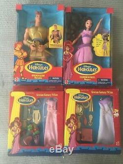 Hercules Megara Meg Fashion Secrets Lot Mattel Retired Disney Barbie Doll NIB