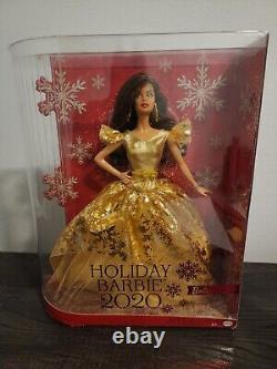 Holiday Barbie 2020 Signature Collection RARE Brunette Doll New Mint Gorgeous