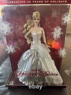 Holiday Barbie Collection (4) Dolls Total New In Box
