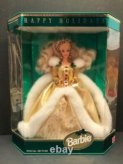 Holiday Barbie Doll 1988 1989 1993 19941996 2007 LOT 16 Happy Holidays