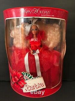 Holiday Barbie Doll 1988 1991 1992 1993 Vintage LOT 4 Happy Holidays Christmas 2