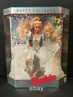 Holiday Barbie Doll 1988 1991 1992 1993 Vintage LOT 4 Happy Holidays Christmas 2