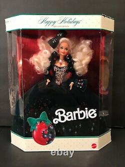 Holiday Barbie Doll 1988 1991 1992 1993 Vintage LOT 4 Happy Holidays Christmas 2