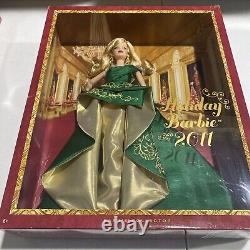 Holiday Barbie Doll Lot Of (5) Mattel 2001, 2010, 2011, 2012, 2013 New In Box