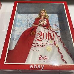 Holiday Barbie Doll Lot Of (5) Mattel 2001, 2010, 2011, 2012, 2013 New In Box