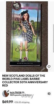 Holiday Barbie Doll Lot + Scotland Barbie