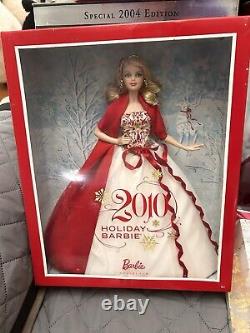 Holiday Barbie Holiday Celebration Holiday Visions Special Edition Lot Of 12