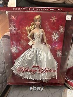 Holiday Barbie Holiday Celebration Holiday Visions Special Edition Lot Of 12