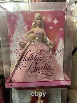 Holiday Barbie Holiday Celebration Holiday Visions Special Edition Lot Of 12