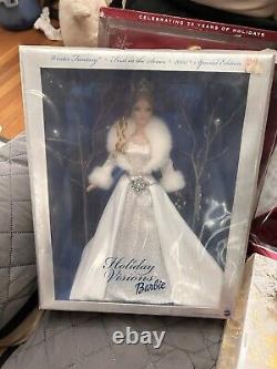 Holiday Barbie Holiday Celebration Holiday Visions Special Edition Lot Of 12