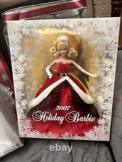 Holiday Barbie Holiday Celebration Holiday Visions Special Edition Lot Of 12