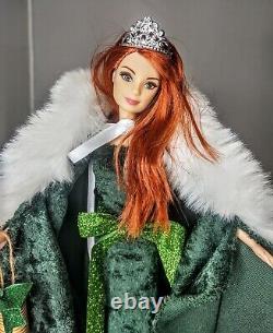 Holiday Christmas Medieval Barbie Doll OOAK + Irish Princess of Ireland Book Lot