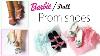 How To Doll Barbie Shoes Tutorial Doll Prom Shoes