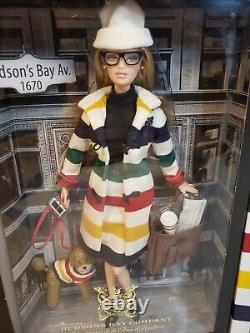 Hudson's Bay & Hbc Stripes Barbie Doll Lot Mattel Djn09 Ght68 Nrfb