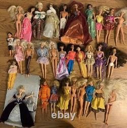 Huge Barbie Doll Lot Dolls 80s 90s Vintage