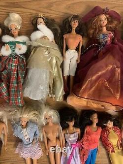 Huge Barbie Doll Lot Dolls 80s 90s Vintage