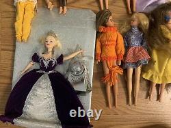 Huge Barbie Doll Lot Dolls 80s 90s Vintage