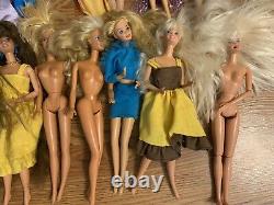 Huge Barbie Doll Lot Dolls 80s 90s Vintage